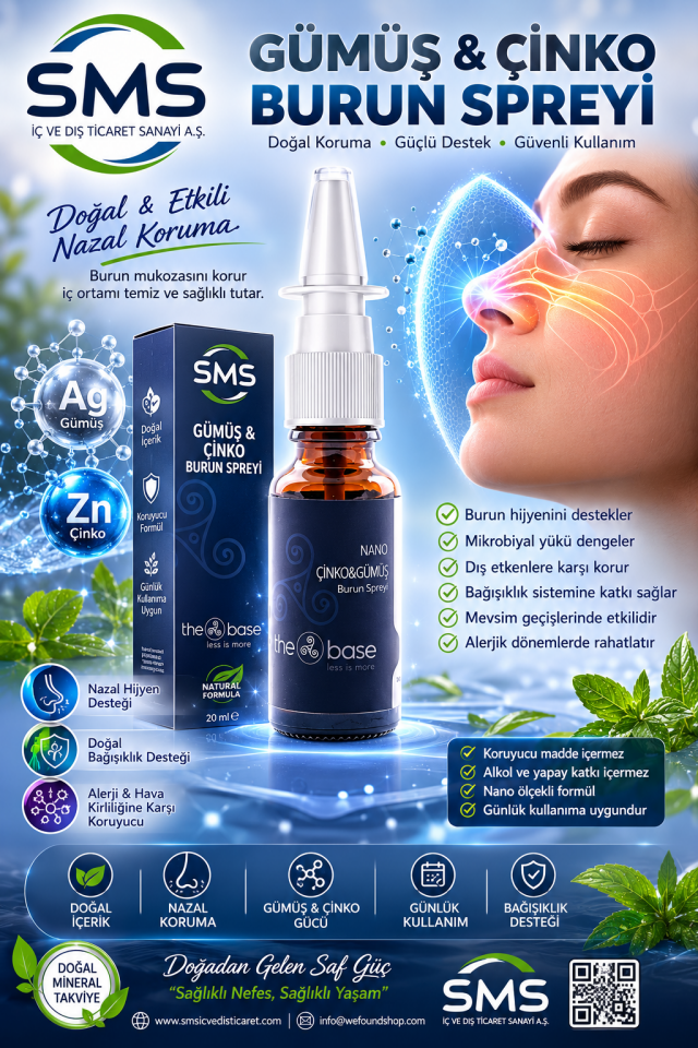 Silver & Zinc Nasal Spray 20ml