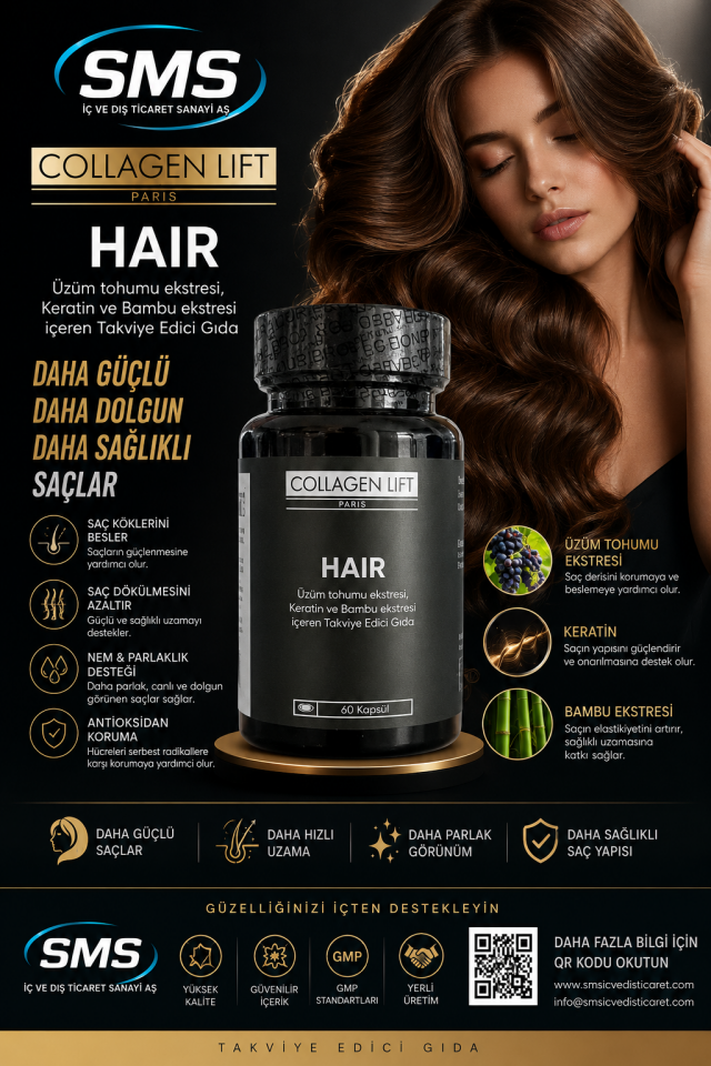 Collagen Lift Paris HAIR 30 kapsül